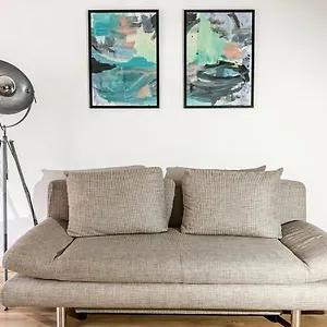 Near Altstadt /w Workspace, Feng-shui&art Apartment Würzburg